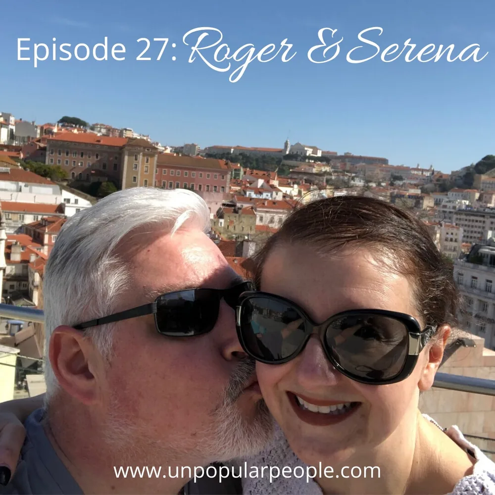 The love story of an Italian goth and a Canadian introvert…